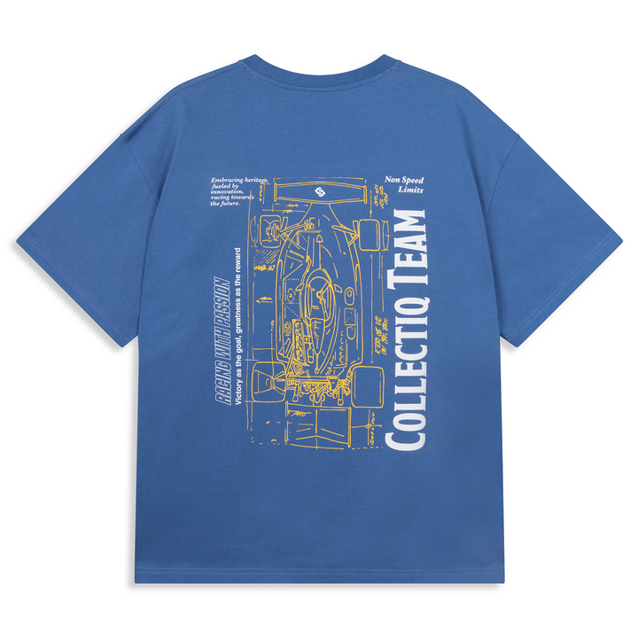 Blueprint Tee Delft Blue