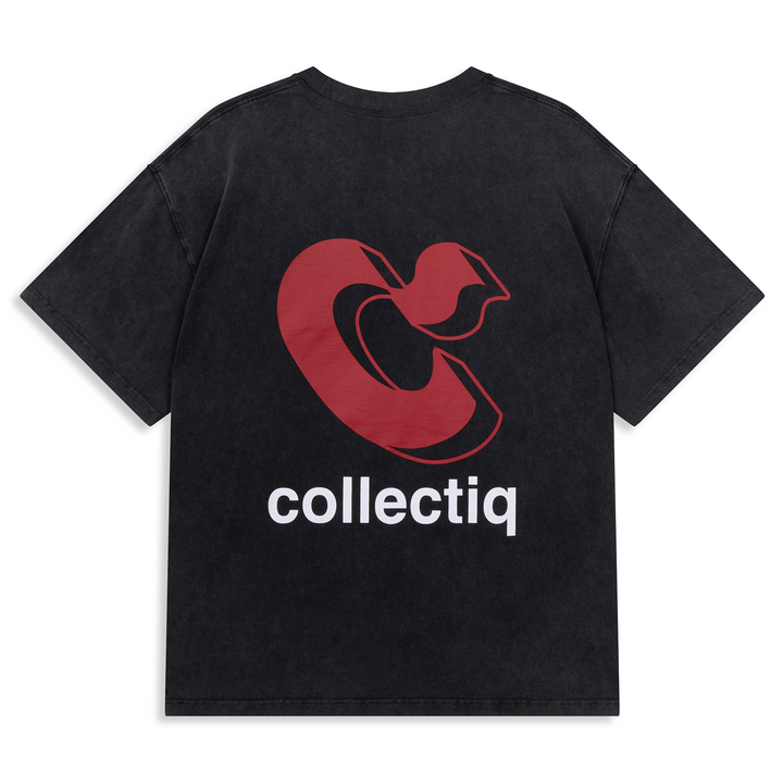 Group C Tee Faded Black