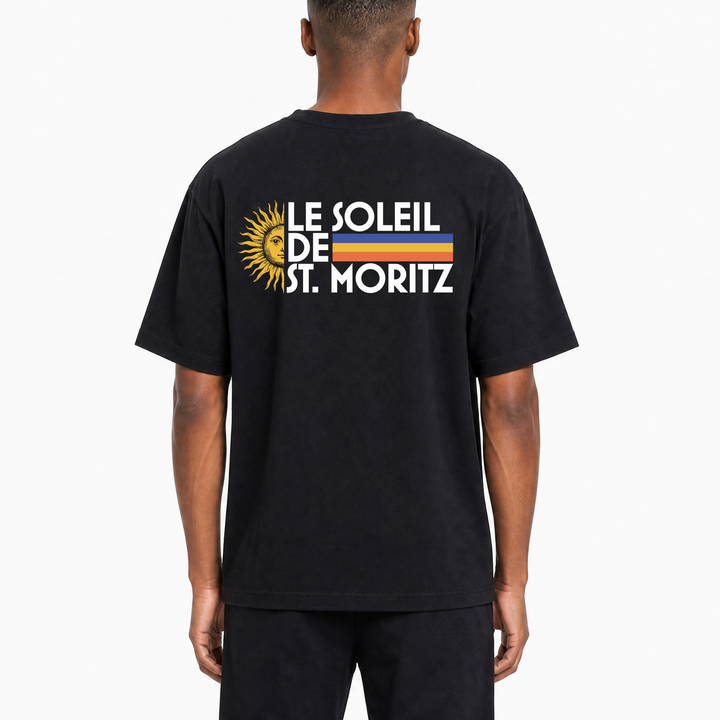 Le Soleil Tee Faded Black