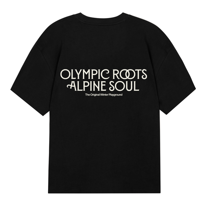 Olympic Roots Tee Black