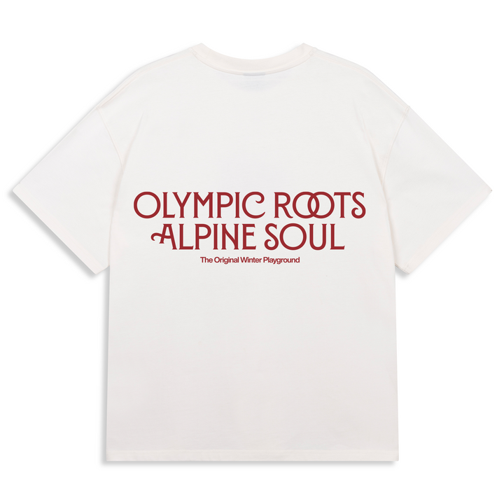 Olympic Roots Tee Off White