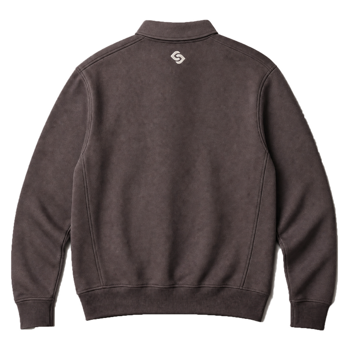 Trade Half Zip Peppercorn