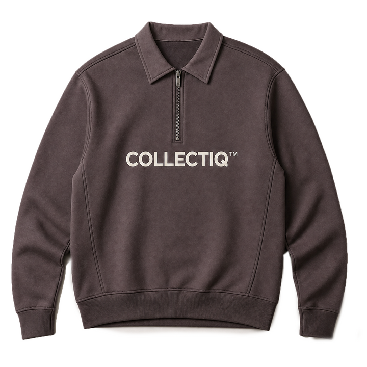 Trade Half Zip Peppercorn