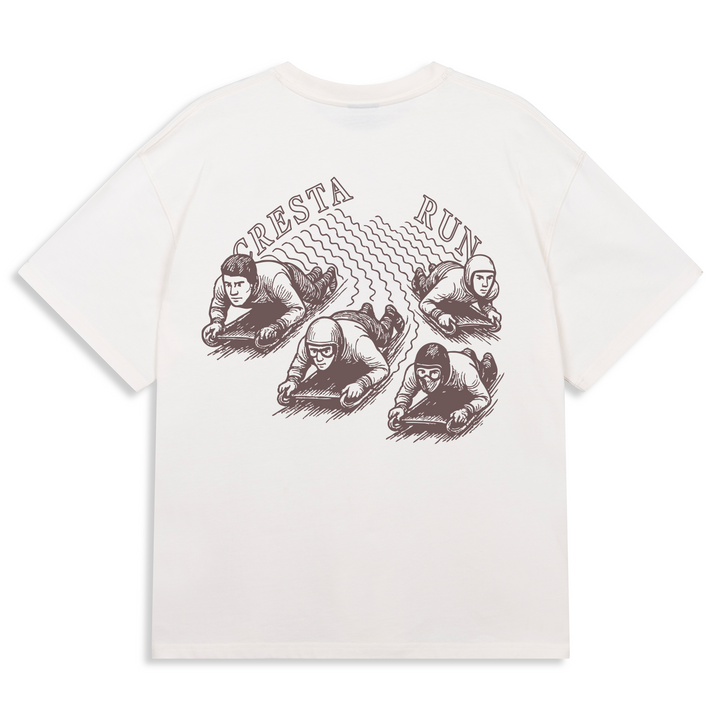 Cresta Run Tee Off White