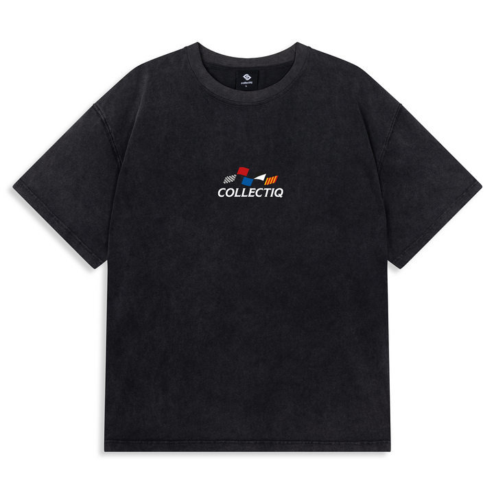 Flags Tee Faded Black