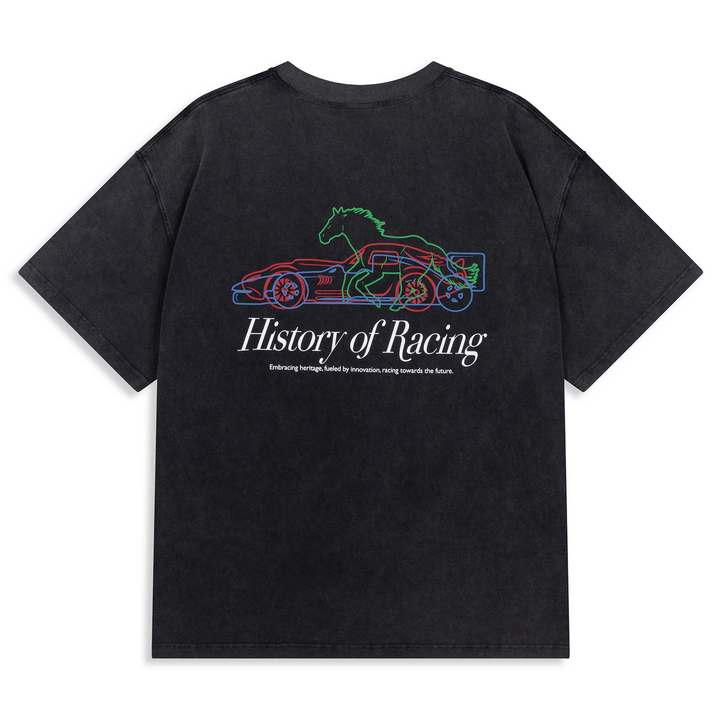 History Tee Faded Black