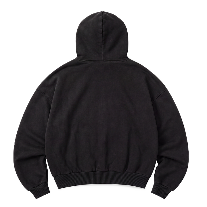 Le Soleil Zip Hoodie Black