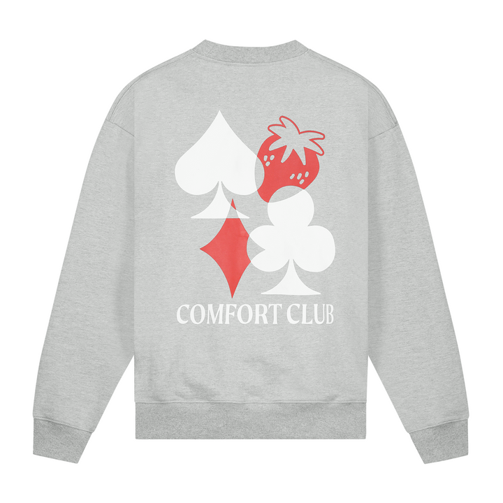 Aces Crewneck Light Gray Marl