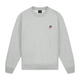 Grape Crewneck Light Gray Marl