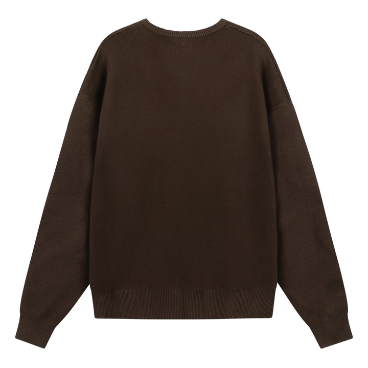 Meander Knit Crewneck Carafe