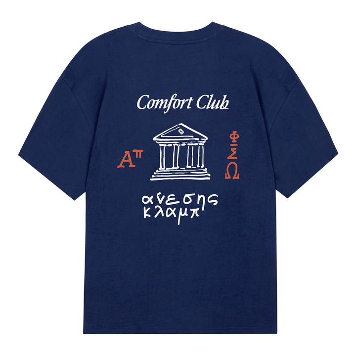 Parthenon Tee Medieval Blue
