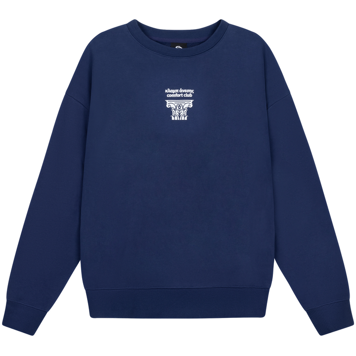 Pillar Crewneck Medieval Blue