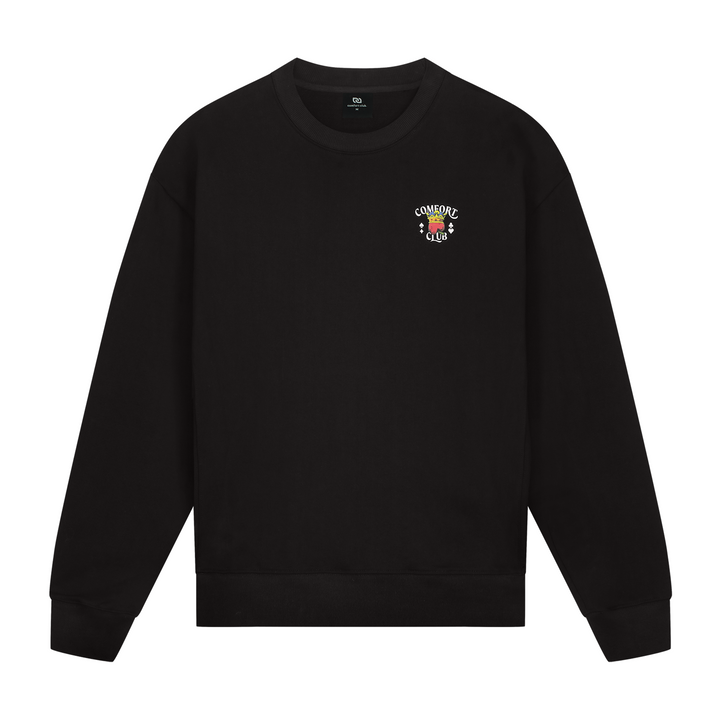 Royal Cherry Crewneck Black