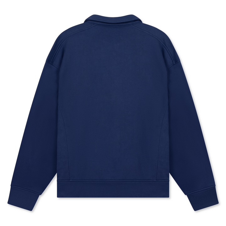 Laurel Half Zip Medieval Blue