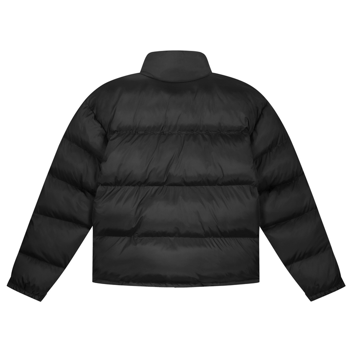 Logo Puffer Jacket Black