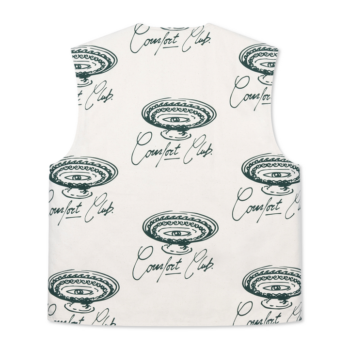 Meander Vest Off White