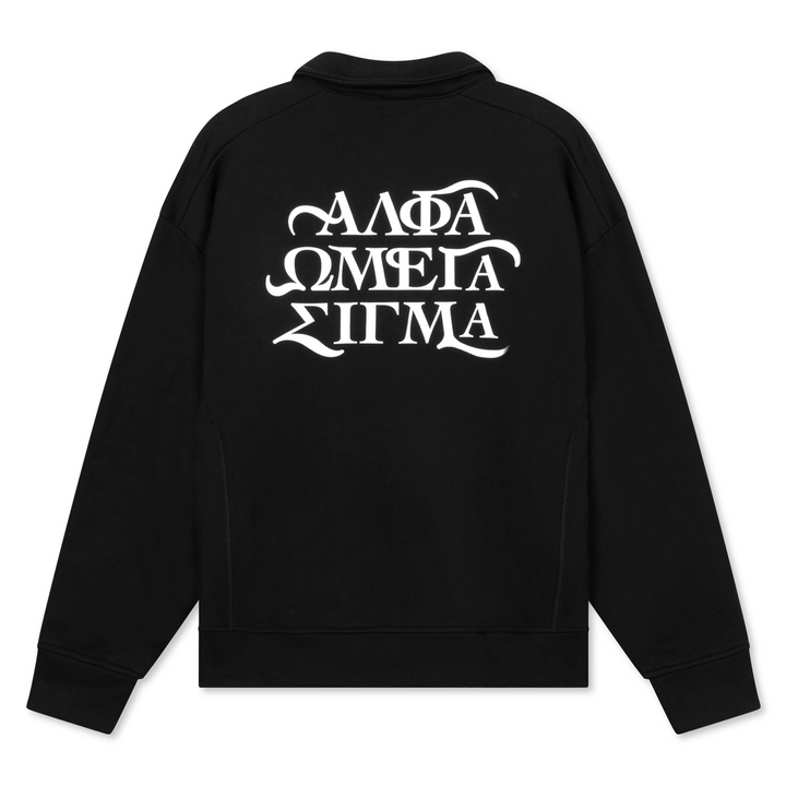 Omega Half Zip Caviar