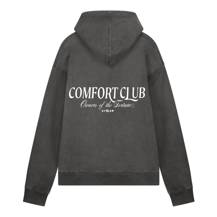 Owners of Fortune Hoodie Faded Black