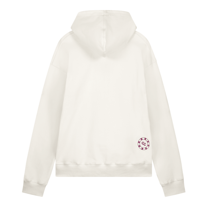 Royal Aces Hoodie Ivory White