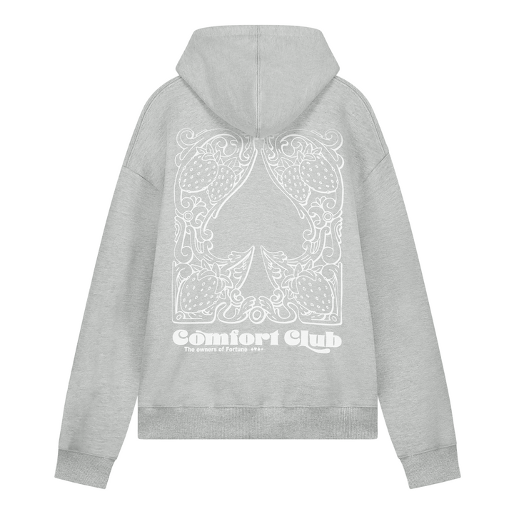 Spadille Hoodie Light Gray Marl